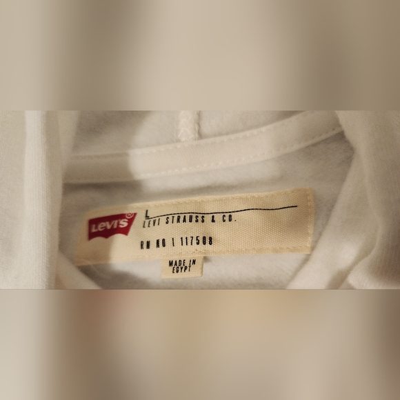Levi's hooded sweatshirt - hoodie mens size Large - Picture 3 of 12